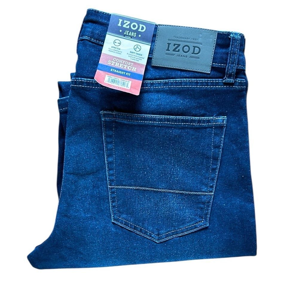 NEW Izod Mens Straight Fit Jeans Classic Style